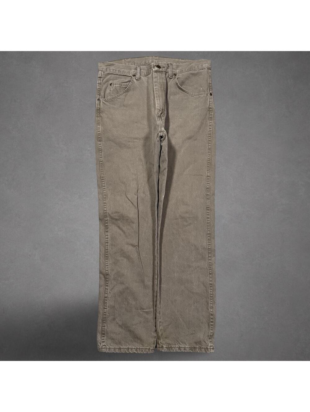 Wrangler Retro Straight Leg Brown Jeans 34x30